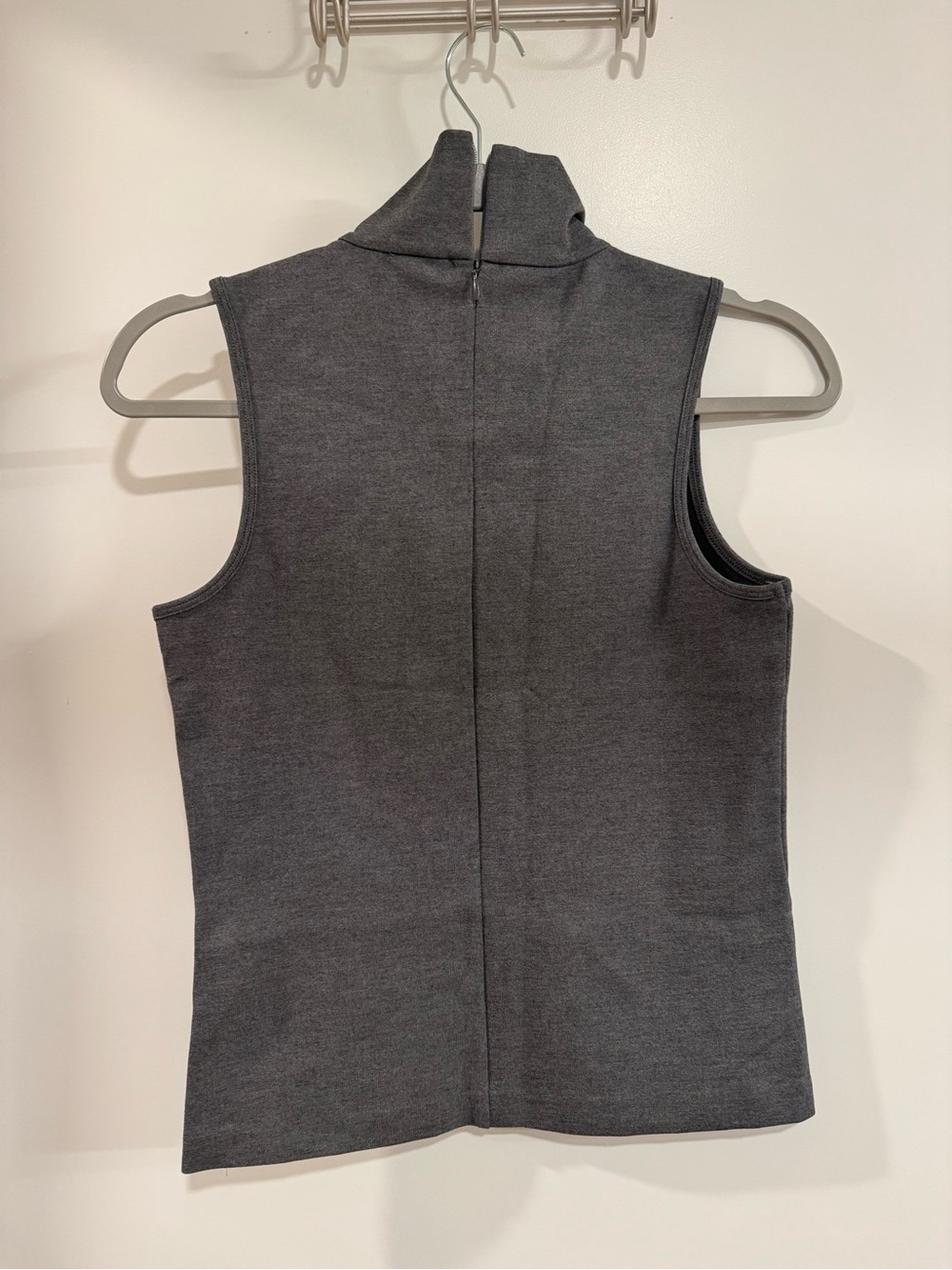 rag & bone Charcoal Gray Sleeveless Turtleneck Tank - Try on Only - Picture 2 of 5